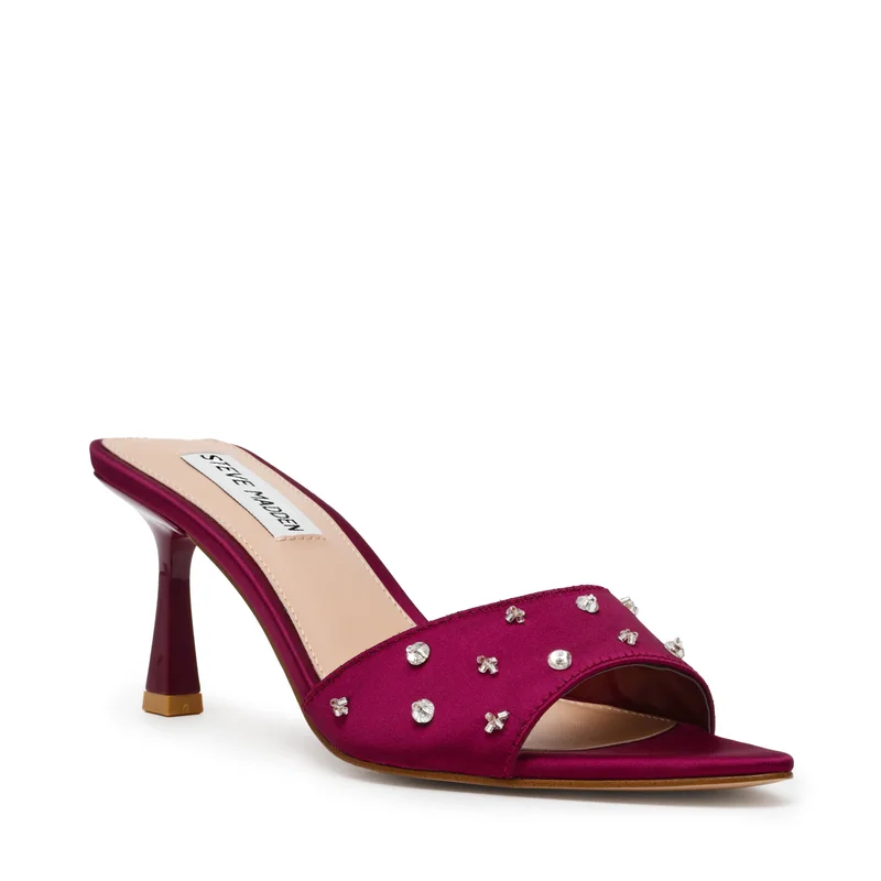 STEVE MADDEN Steve madden nessah berry satin heels